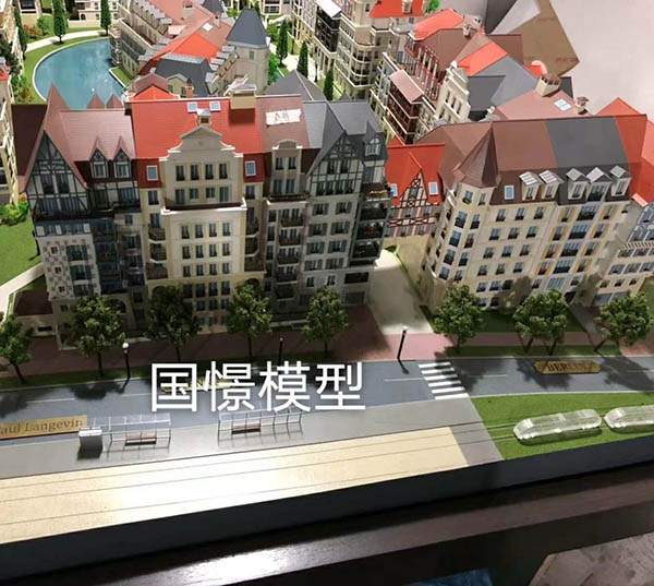 张家港市建筑模型